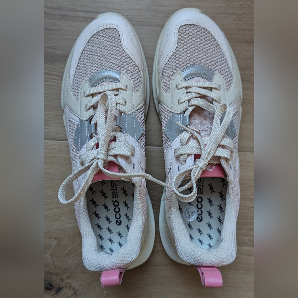 ECCO BIOM Pink Women’s Sneakers Size 10 - Picture 10 of 11